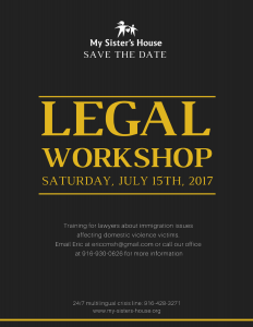 legal workshop save the date